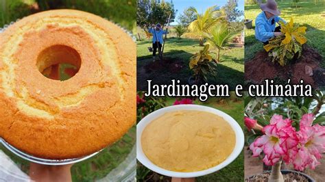 Replantes Um Pouco Do Meu Jardim Requeij O Goiano Da Ro A Bolo Simples