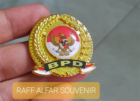 pin bpd lencana bpd atribut bpd lazada indonesia