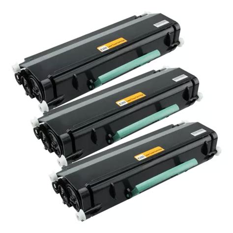 3x Cartucho De Toner P Lexmark E260 E360 E460 X463 X464 Parcelamento