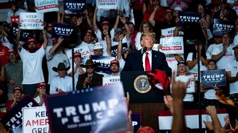 Trump Tries To Woo Hispanic Voters At Rally In New Mexico The New York Times