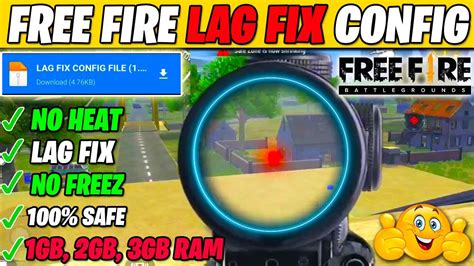 How To Fix Lag In Free Fire Max Free Fire Lag Fix Config Gb Gb