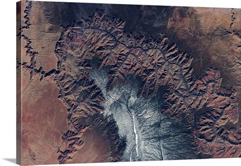 Satellite view of Grand Canyon, Arizona Wall Art, Canvas Prints, Framed ...