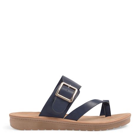 Navy Toe Post Sandals 3116202 Truworths