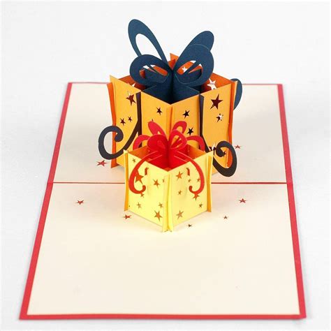 Birthday popup cards 3D model supplier