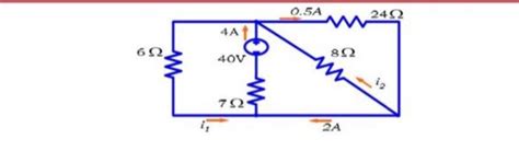 Solved Calculate The Unknown Currents In The Following Chegg