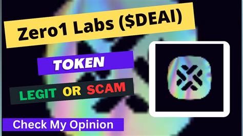 Zero1 Labs DEAI Token Is A Legit Or Scam Is DEAI Token Legit Or