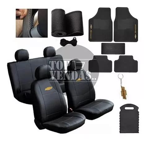 Kit Capas Couro Banco Tapete Chevrolet Monza Tubarão Parcelamento sem