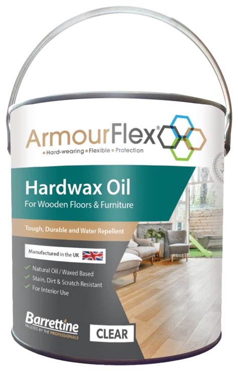 Barrettine Armourflex Hard Wax Oil Satin 25l Uk