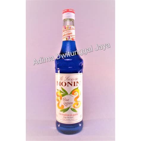 Jual Monin Blue Lagoon Syrup Sirup Monin Blue Lagoon 700ml Shopee