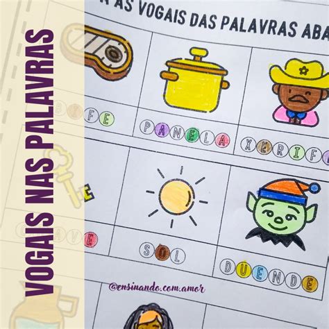 Ideias De Bingo Das Vogais Bingo Atividades Para Educa O Verloop Io