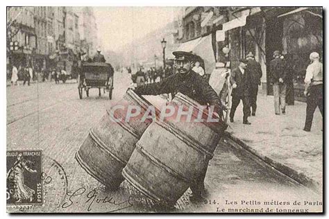 Reproduction Les Petits Metiers De Paris Le Marchand De Tonneaux