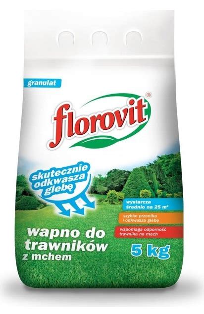 Florovit wapno do trawników z mchem 5kg worek Sklep Plantini pl