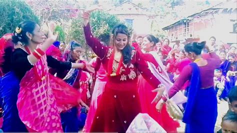 New Nepali Panchebaja Dance Village Lifestyle Dance