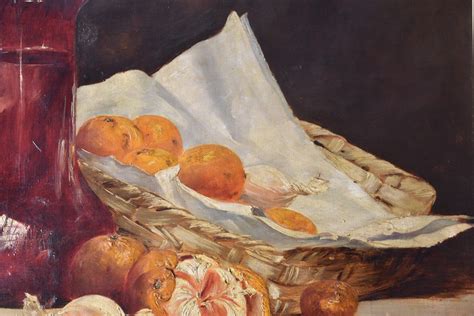 Proantic Charles Jung Nature Morte Aux Oranges