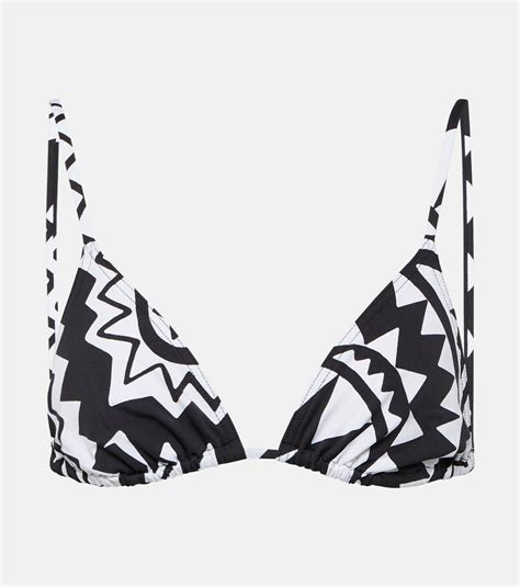 Eres Esprit Printed Triangle Bikini Top Eres