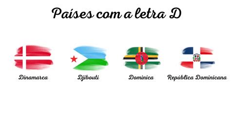 Paises Que Começam Com D - Países com a letra D