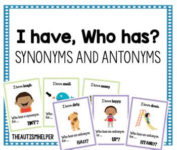 Synonyms And Antonyms Bundle Of Activities For 2nd And 3rd, 49% OFF