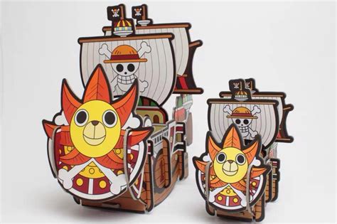 One piece 海賊王 千陽號 收納架 大 興趣及遊戲 書本 文具 漫畫 Carousell