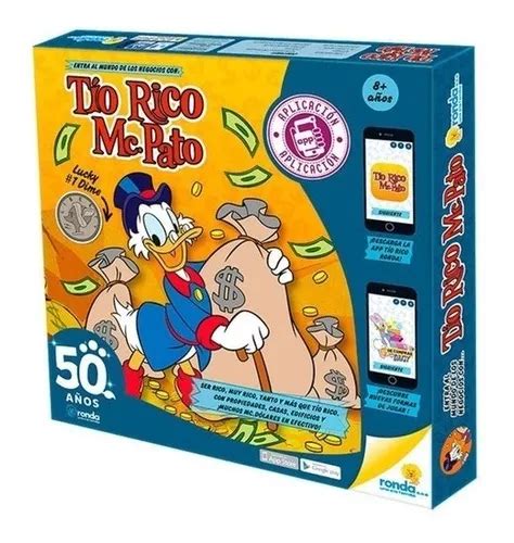 Juego De Mesa Ronda Monopolio Tio Rico Peque O