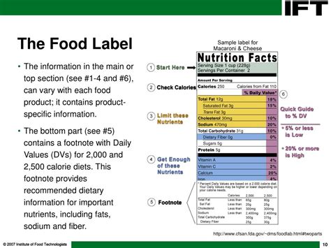 Ppt Nutrition And Labeling 101 Powerpoint Presentation Free Download