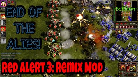 Red Alert Remix Mod End Of The Allies Skirmish Gameplay Vs