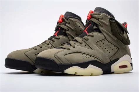 LJR Air Jordan 6 Retro Travis Scott - Goat Sneaker