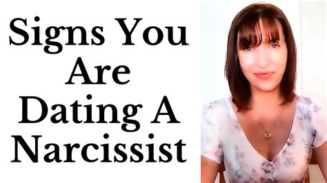 These Are The Signs Youre Dating A Narcissist Youtube