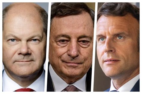 Draghi Macron Scholz La Politica Interna Va A Kiev Formiche Net