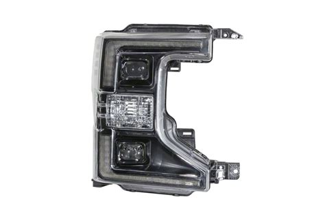 Morimoto F 250 Super Duty XB Hybrid LED Headlights Black Housing