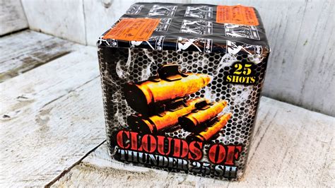 Clouds Of Thunder 25 Shots Pyrostar Broekhoff Vuurwerk YouTube