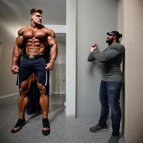 Foot Tall Bodybuilder Vs Foot Tall Bodybuilder