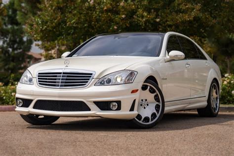 No Reserve 16k Mile 2008 Mercedes Benz S65 Amg Designo Mystic White