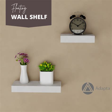 Jual Set Rak Dinding Minimalis Wall Shelf 2 Pcs Ukuran 20 30 Cm