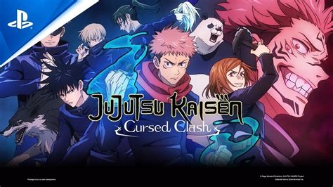 Jujutsu Kaisen Cursed Clash Announcement Trailer Ps5 Ps4 Youtube