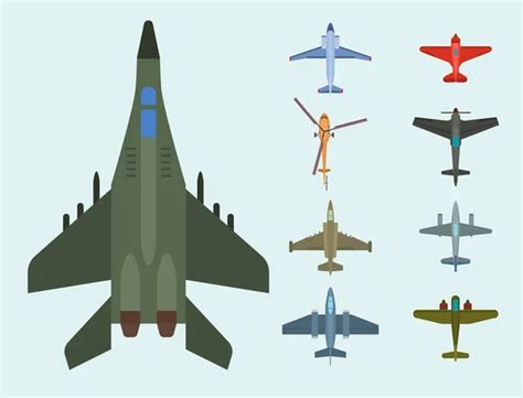 Air plane top view vector. Stock Vector by ©luplupme.gmail.com 134333276