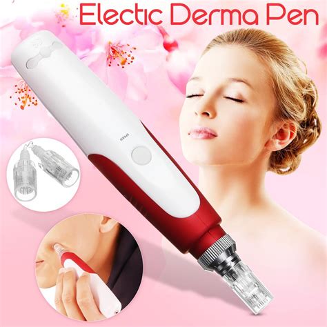 Buy Electric Auto Derma Pen Micro Needle Stamp Acne Therapy 2