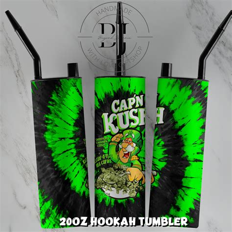 Capn Kush Oz Hookah Tumbler Mockup Dye Sublimation Smoke Etsy Canada