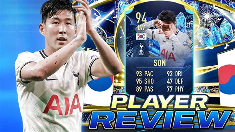 😳94 Team Of The Season Moments Heung Min Son Player Review Fifa 23 Ultimate Team Youtube