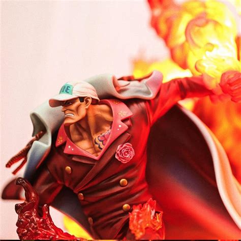 One Piece Figures & Toys - Collector Statue Chief Admiral Akainu And His Magma OMS0911 - ®One ...