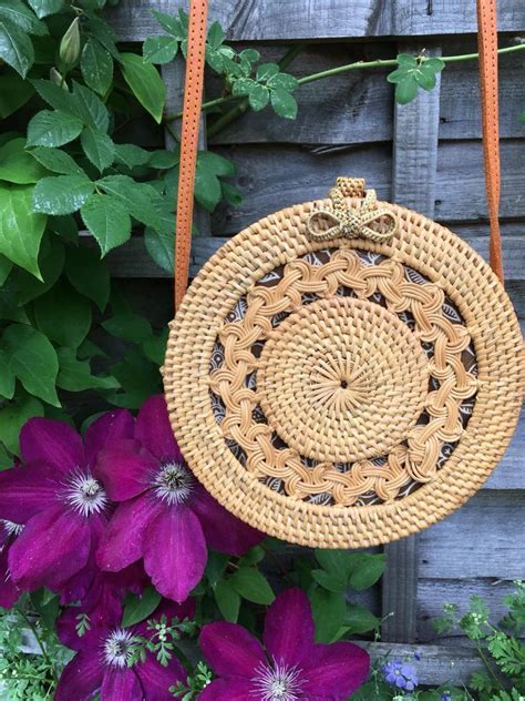 Rattan Round Bag Bali Iucn Water