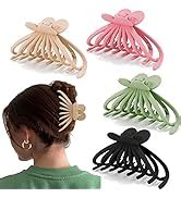 Amazon Canitor Pcs Hair Clips Flower Hair Claw Clips For Thick