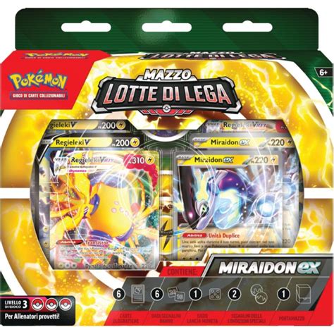 Pokemon League Battle Deck Mazzo Lotte Di Lega Miraidon Ex Serie