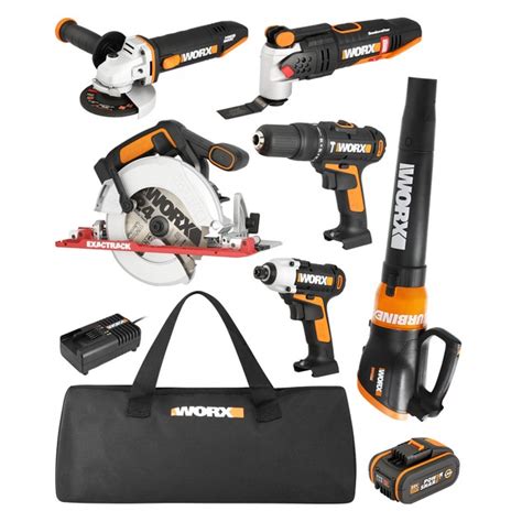 Worx 20v Lithium Power Tool 10 Piece Ultimate Kit Worx Online