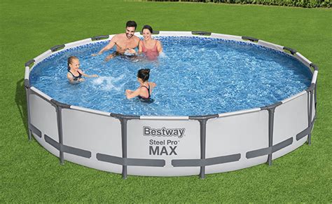 Piscine Tubulaire Bestway Steel Pro Max Ronde 4 27 X 0 84 M