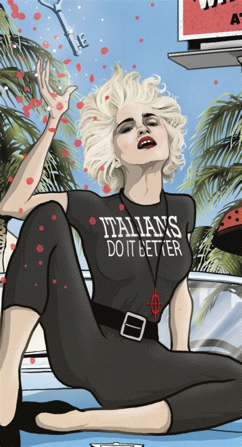 Madonna Print True Blue Comic Cover Art Etsy