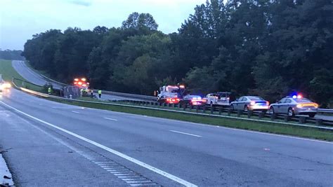 I 85 North Shut Down After Tractor Trailer Overturns