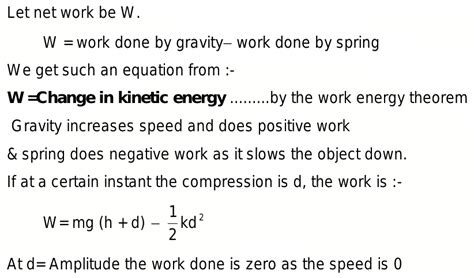 A Vertical Spring With Force Constant K Is Fixed On A Table A Ball Of