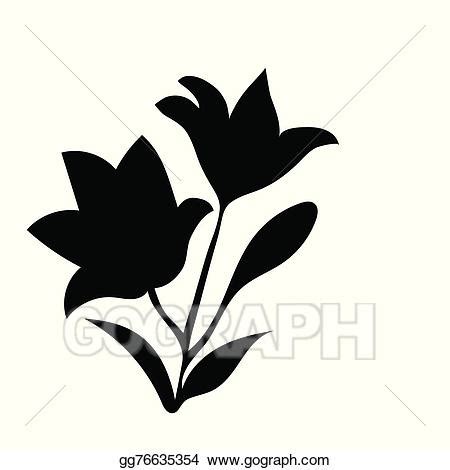 Lily clipart silhouette, Lily silhouette Transparent FREE for download ...