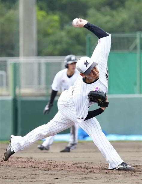 ＜ロッテキャンプ＞bp登板した高野（撮影・長久保 豊） ― スポニチ Sponichi Annex 野球