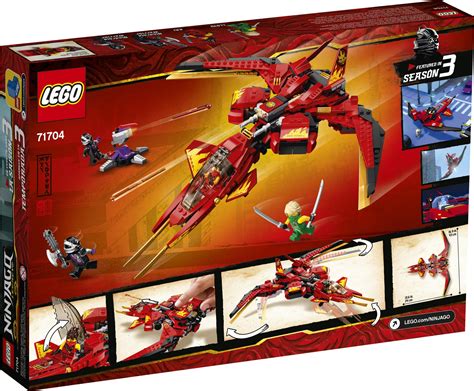 Buy LEGO NINJAGO Legacy Kai Fighter 71704 Building Set for Kids ...